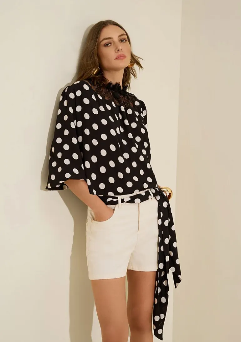 Shorts Reto Salina Off White