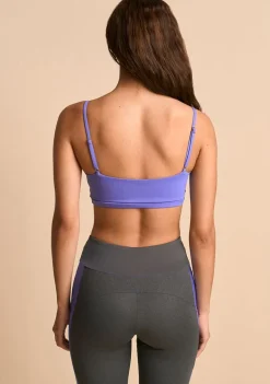 Top Morena Rosa Decote V Alça Fina Roxo