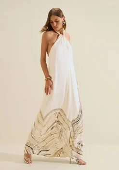 Vestido Cava Francesa Nereia Off White