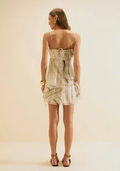 Vestido Curto Solto Nereia Off White