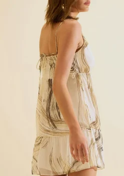 Vestido Curto Solto Nereia Off White
