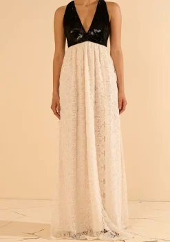 Vestido de Renda Dálmata Off White