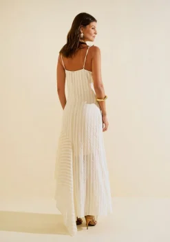 Vestido Longo Lumina Off White
