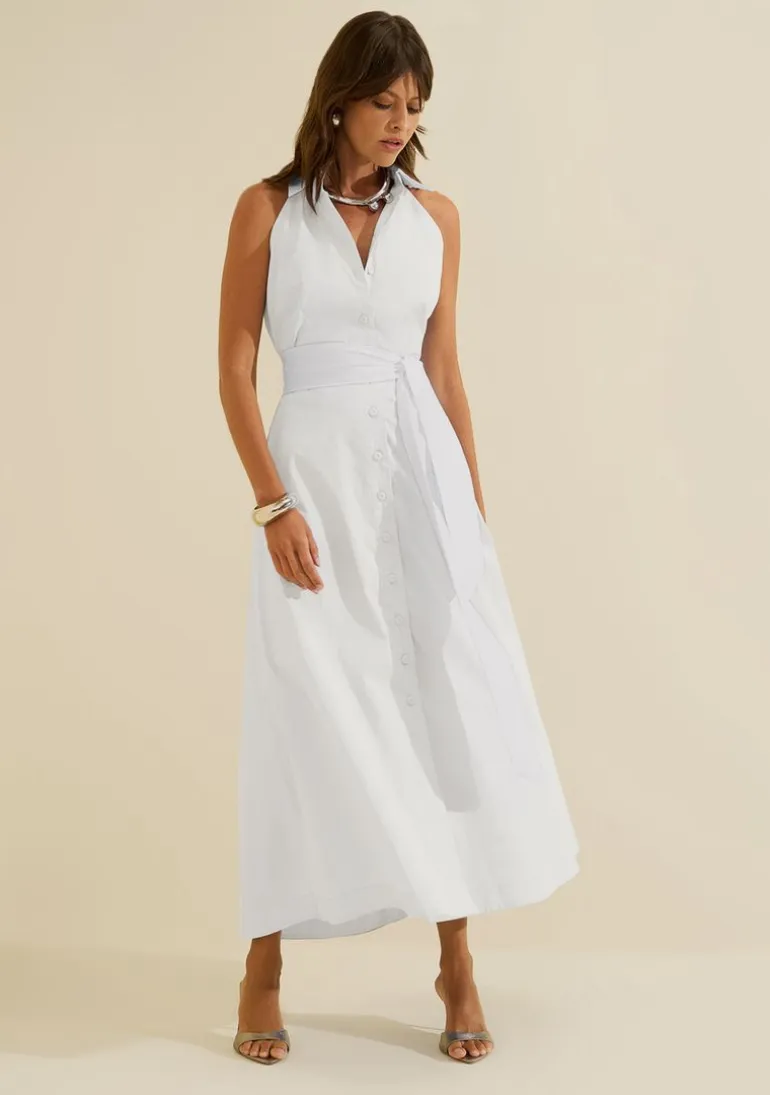 Vestido Midi Aeris Branco