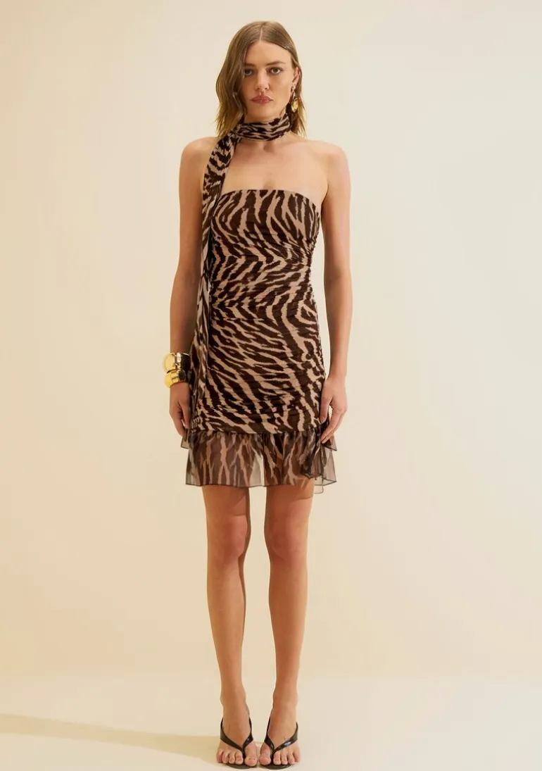 Vestido Tomara Que Caia Miragem Preto